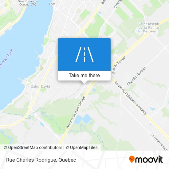 Rue Charles-Rodrigue map