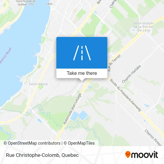 Rue Christophe-Colomb map