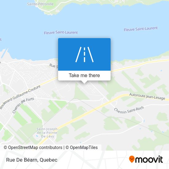 Rue De Béarn map