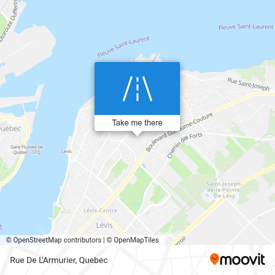 Rue De L'Armurier map