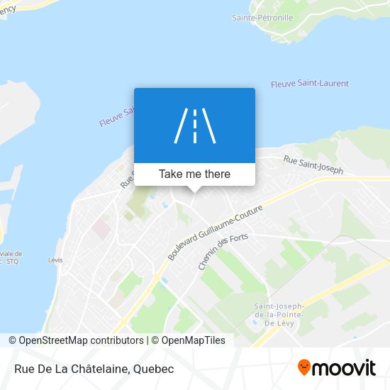 Rue De La Châtelaine map