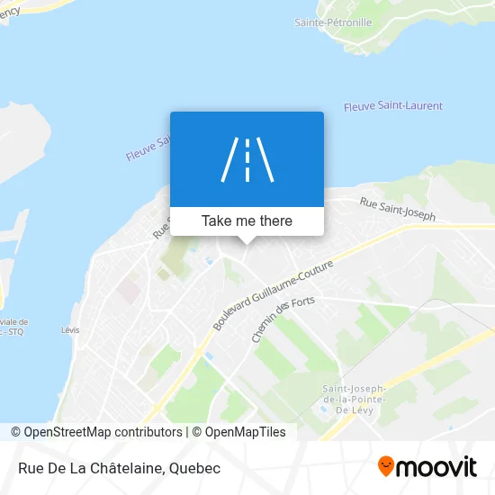 Rue De La Châtelaine map