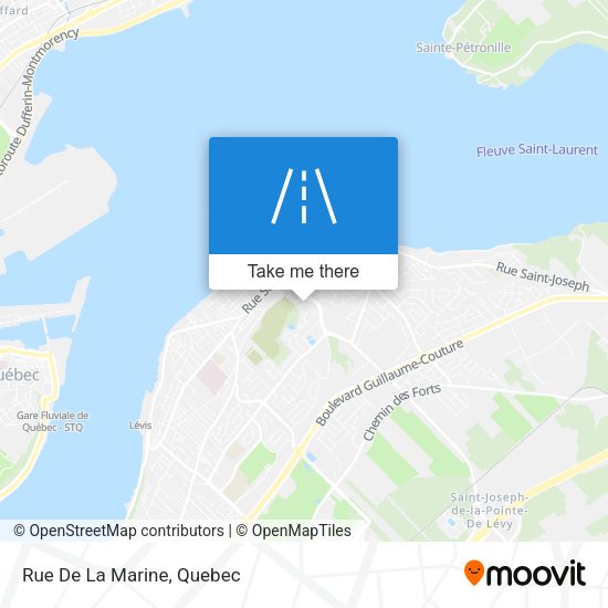Rue De La Marine map