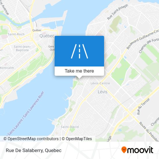 Rue De Salaberry map