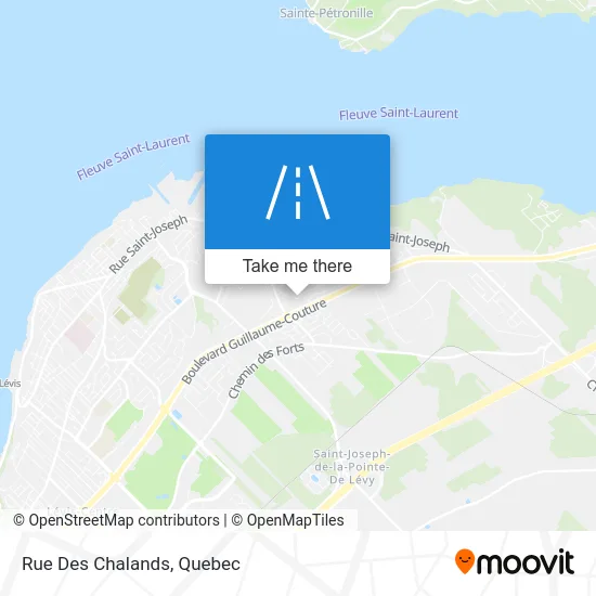 Rue Des Chalands map