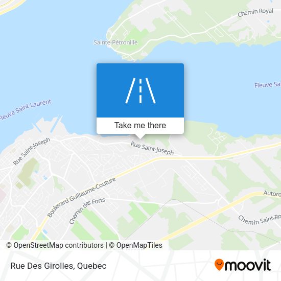 Rue Des Girolles map