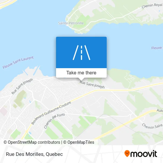 Rue Des Morilles map