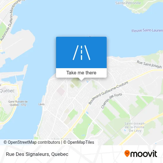 Rue Des Signaleurs map