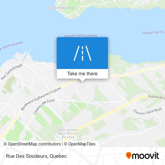 Rue Des Soudeurs map
