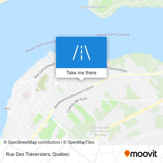 Rue Des Traversiers map