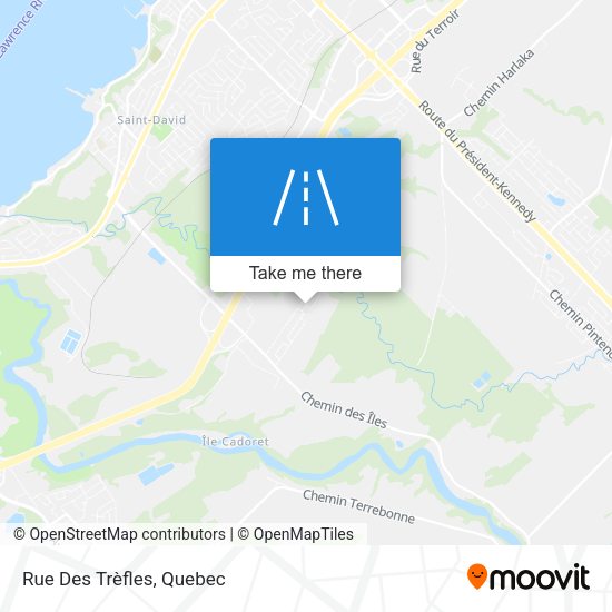 Rue Des Trèfles map