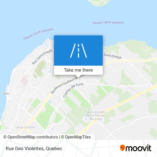 Rue Des Violettes map