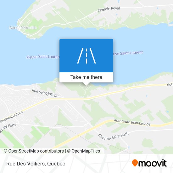 Rue Des Voiliers map
