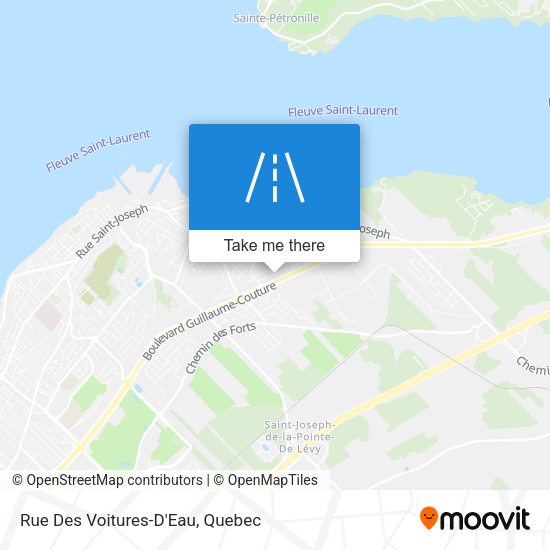 Rue Des Voitures-D'Eau map