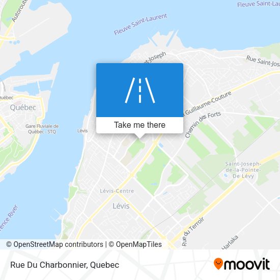 Rue Du Charbonnier map