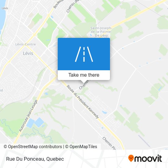 Rue Du Ponceau map