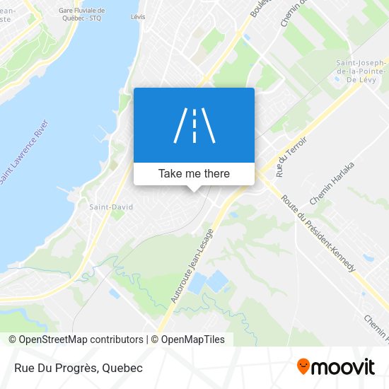 Rue Du Progrès map