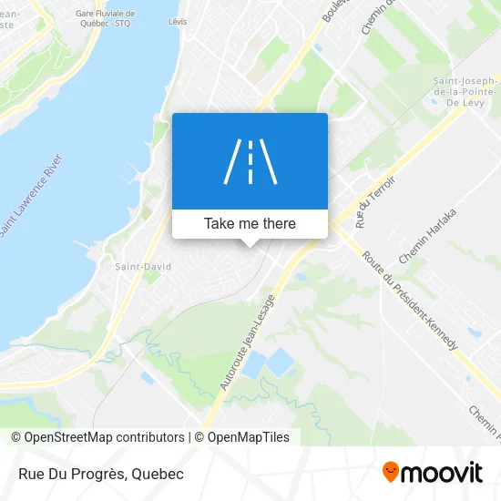 Rue Du Progrès map