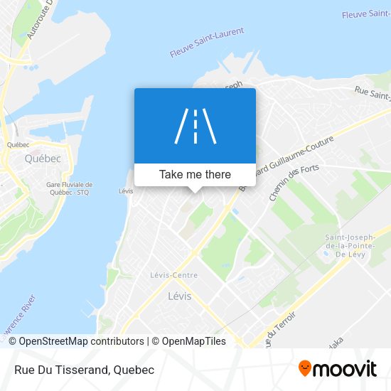 Rue Du Tisserand map