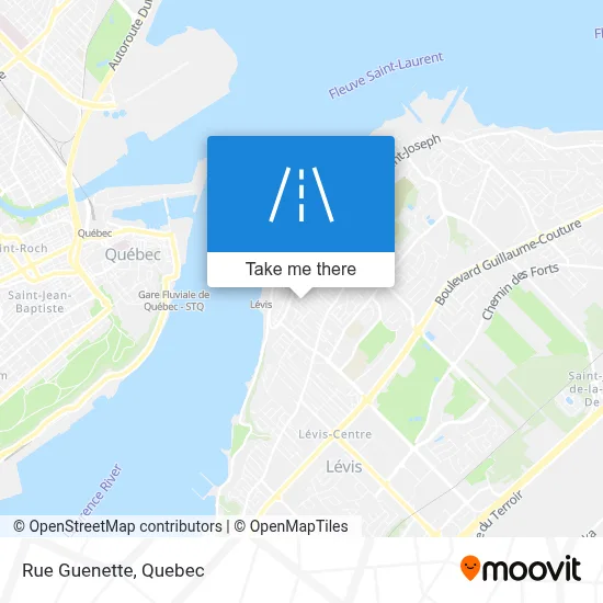 Rue Guenette map