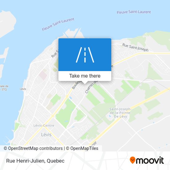 Rue Henri-Julien map