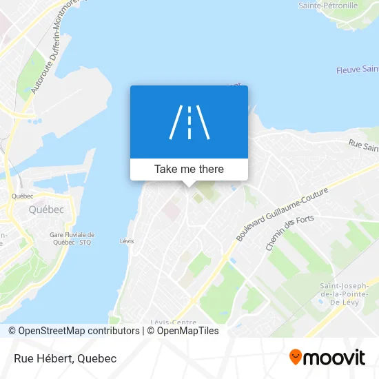 Rue Hébert map