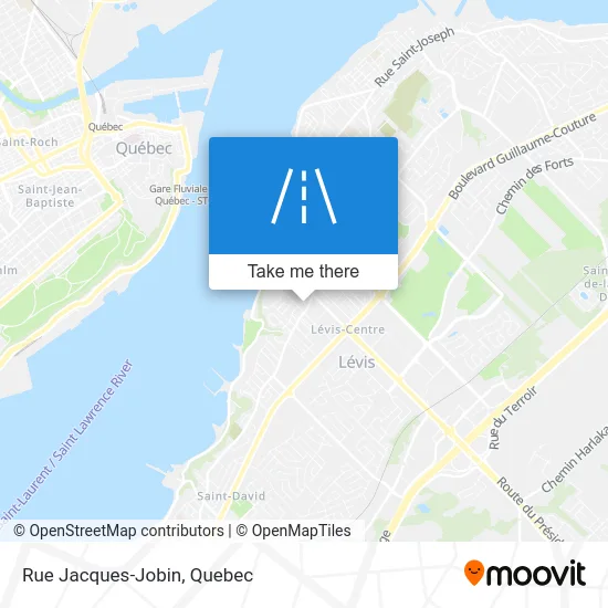 Rue Jacques-Jobin map