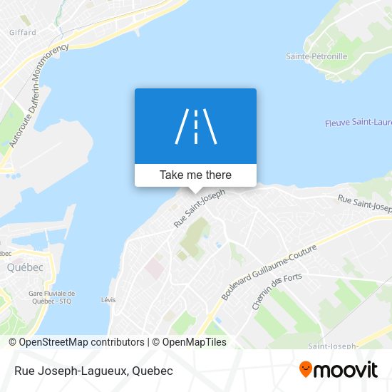 Rue Joseph-Lagueux map