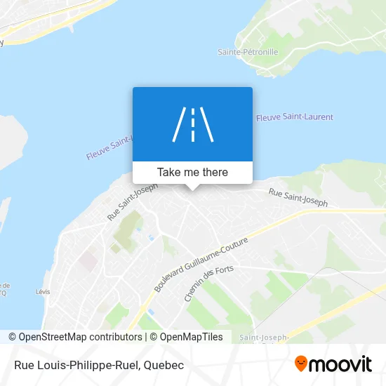 Rue Louis-Philippe-Ruel map
