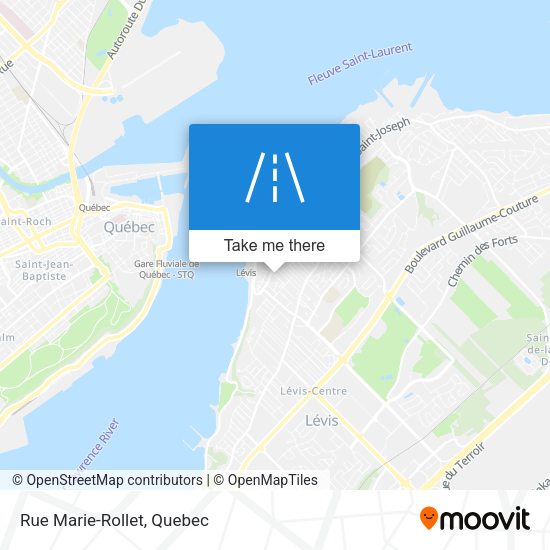 Rue Marie-Rollet map