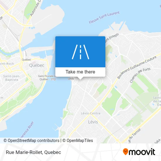 Rue Marie-Rollet map