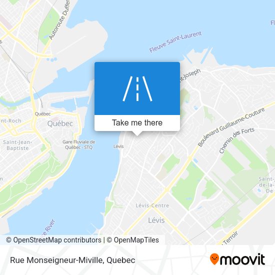 Rue Monseigneur-Miville map