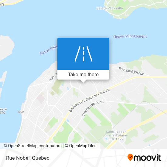 Rue Nobel map