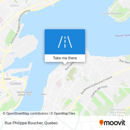 Rue Philippe-Boucher map