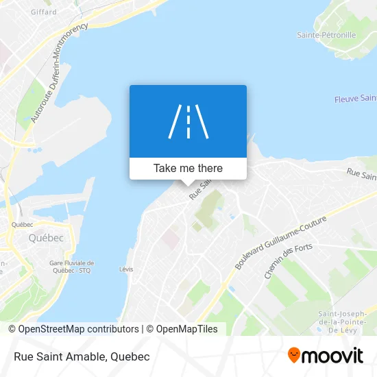 Rue Saint Amable map