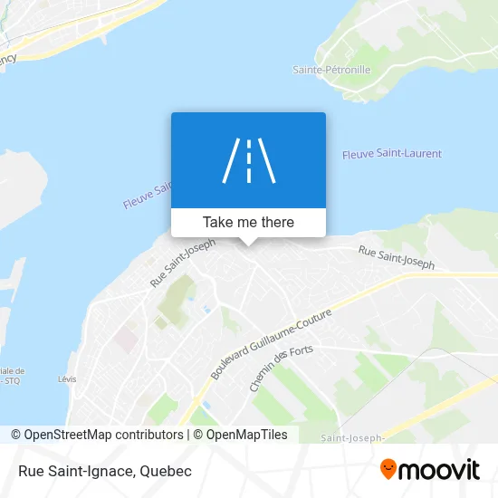 Rue Saint-Ignace map