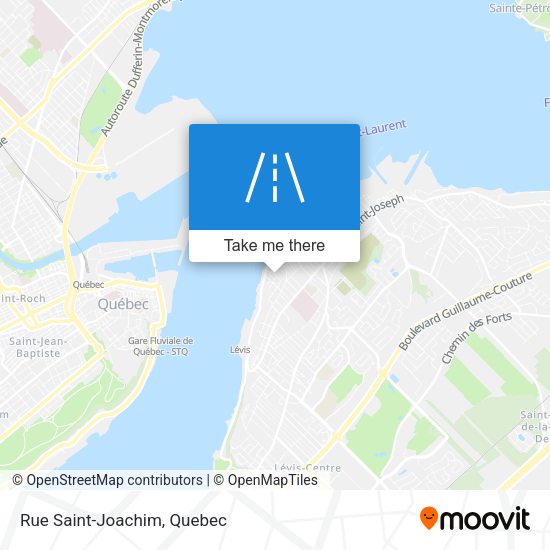 Rue Saint-Joachim map