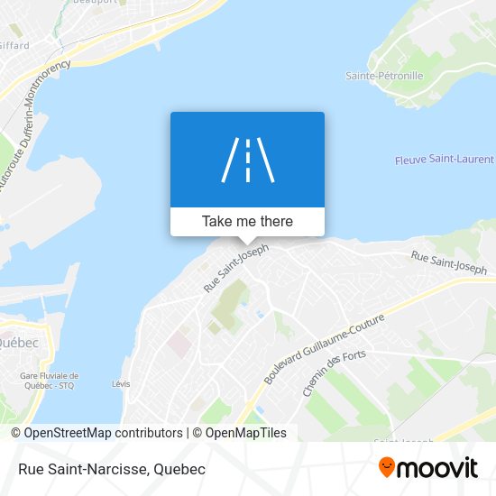 Rue Saint-Narcisse map