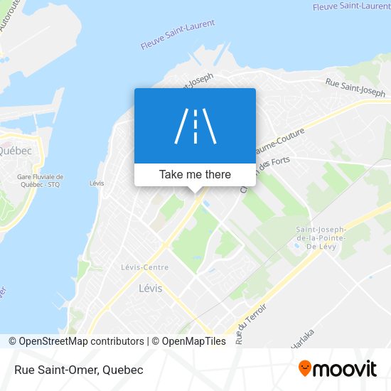 Rue Saint-Omer map