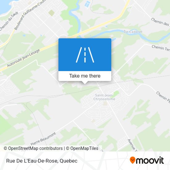 Rue De L'Eau-De-Rose map