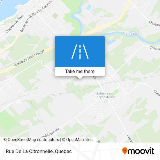 Rue De La Citronnelle map