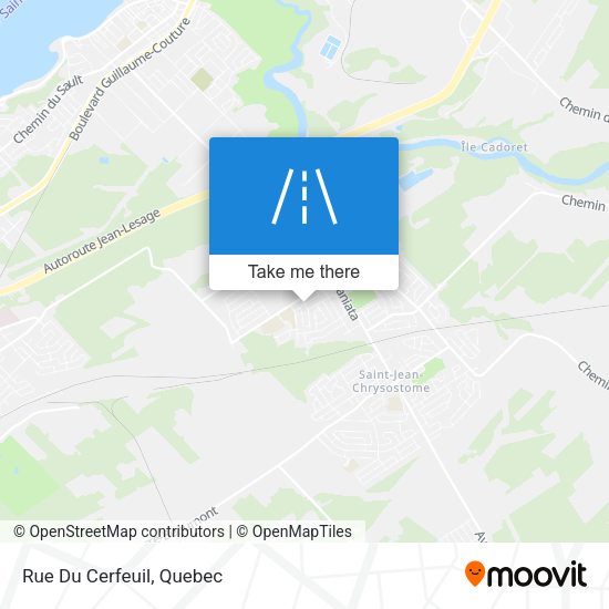 Rue Du Cerfeuil map