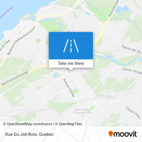 Rue Du Joli-Bois map