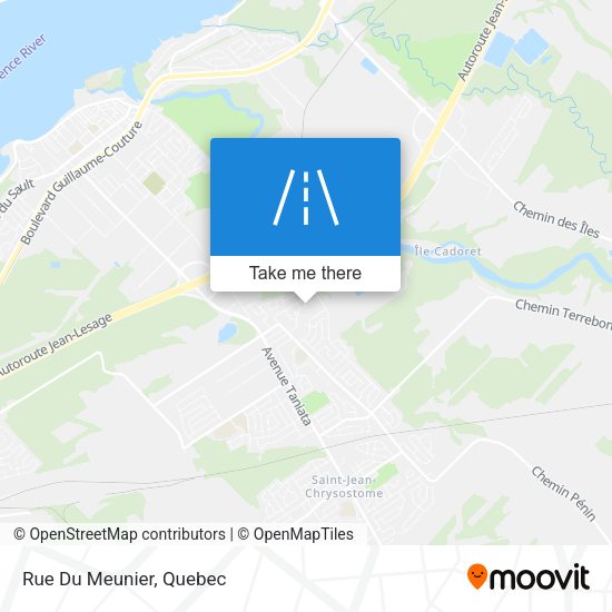Rue Du Meunier map