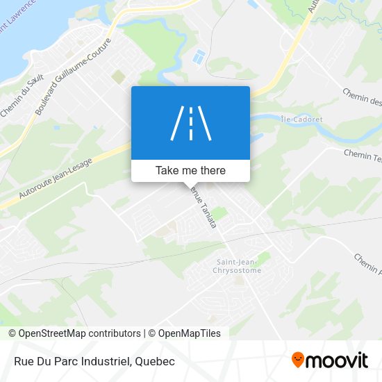 Rue Du Parc Industriel map