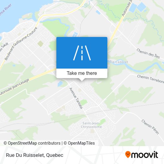 Rue Du Ruisselet map