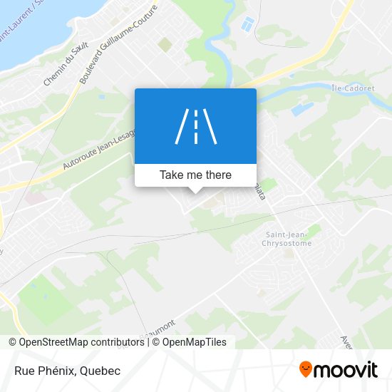Rue Phénix map