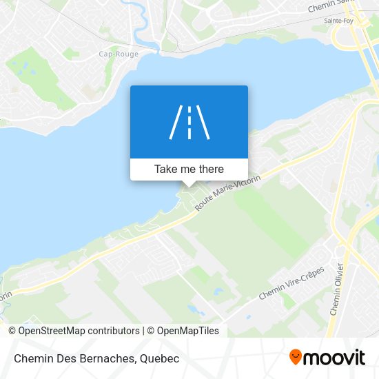 Chemin Des Bernaches map