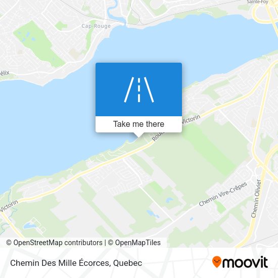 Chemin Des Mille Écorces map