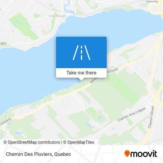 Chemin Des Pluviers map